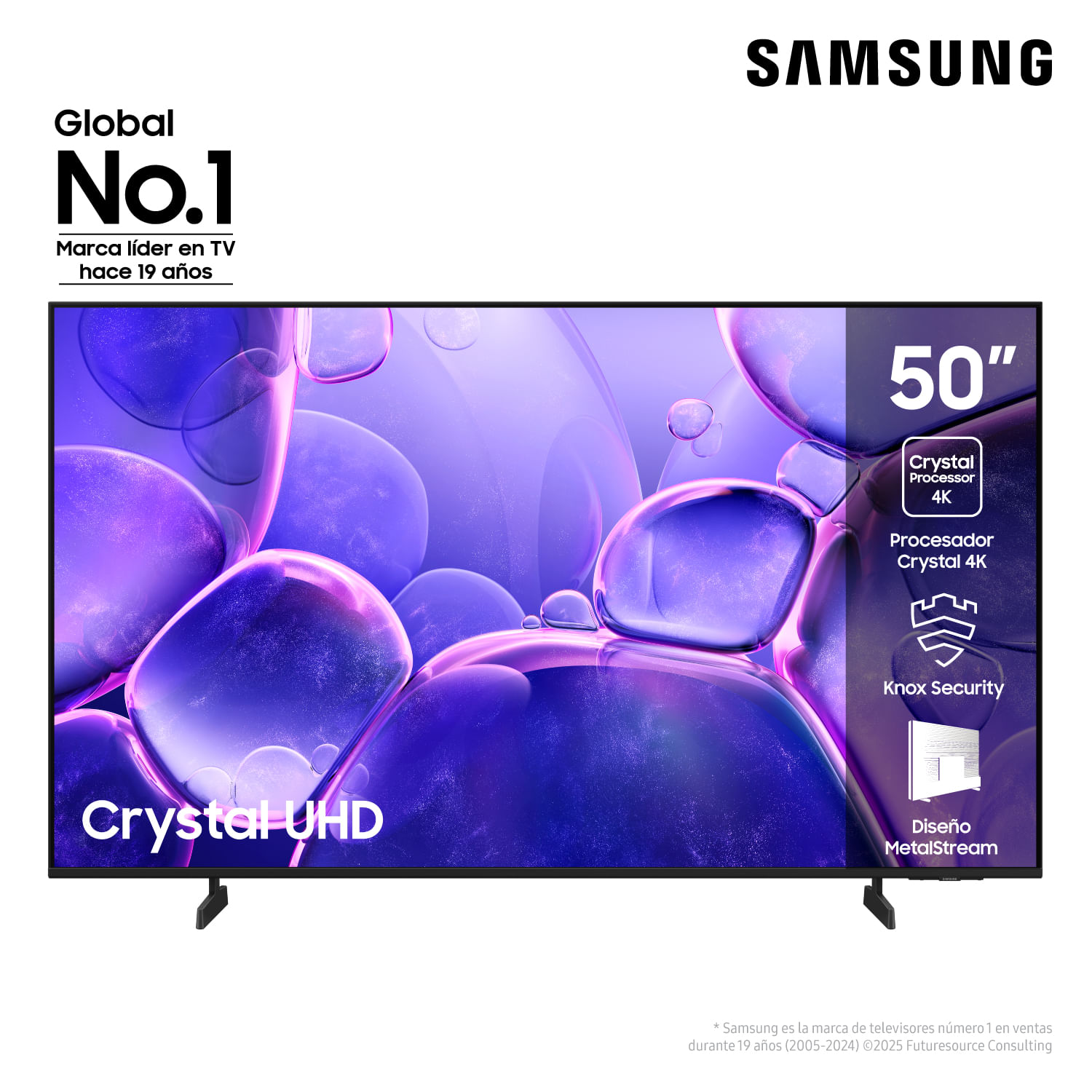 Smart TV Samsung 50 Un50u8000f 4k Uhd Tizen