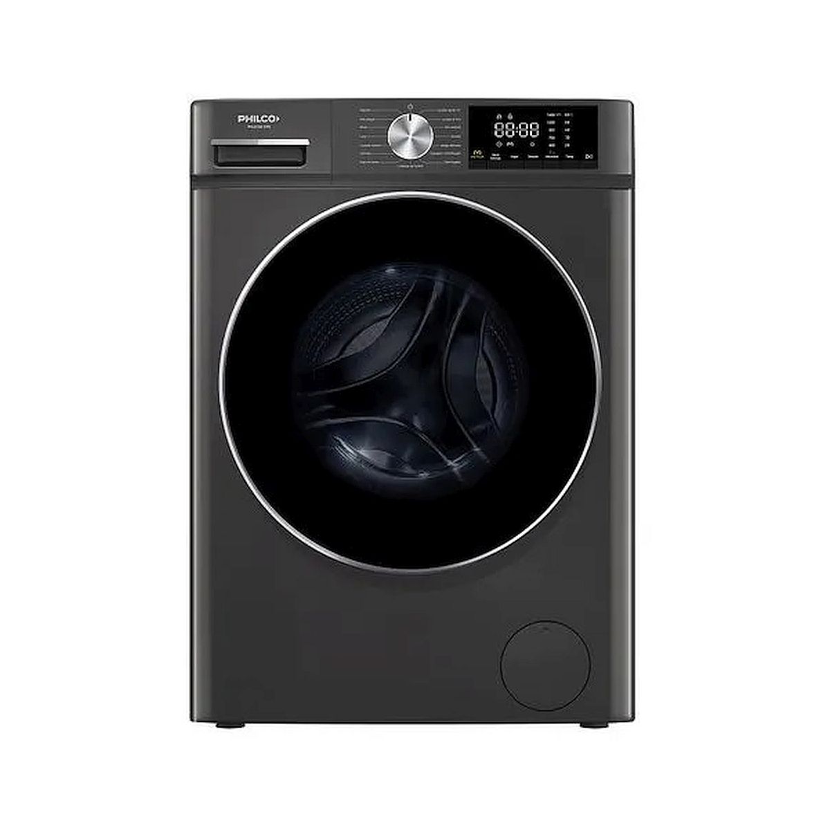 Lavasecarropas Philco 12kg/8kg Phls128-2tn 1400rpm Inoxidable Inverter