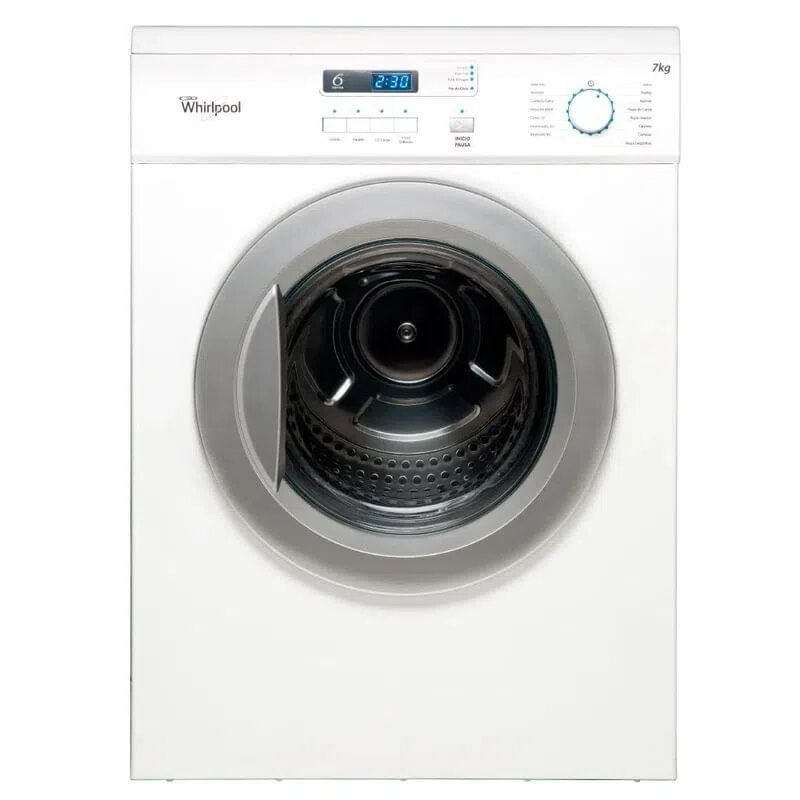Secarropas Whirlpool 7KG WSR07SC X-Pert Dry 15 Programas Blanco