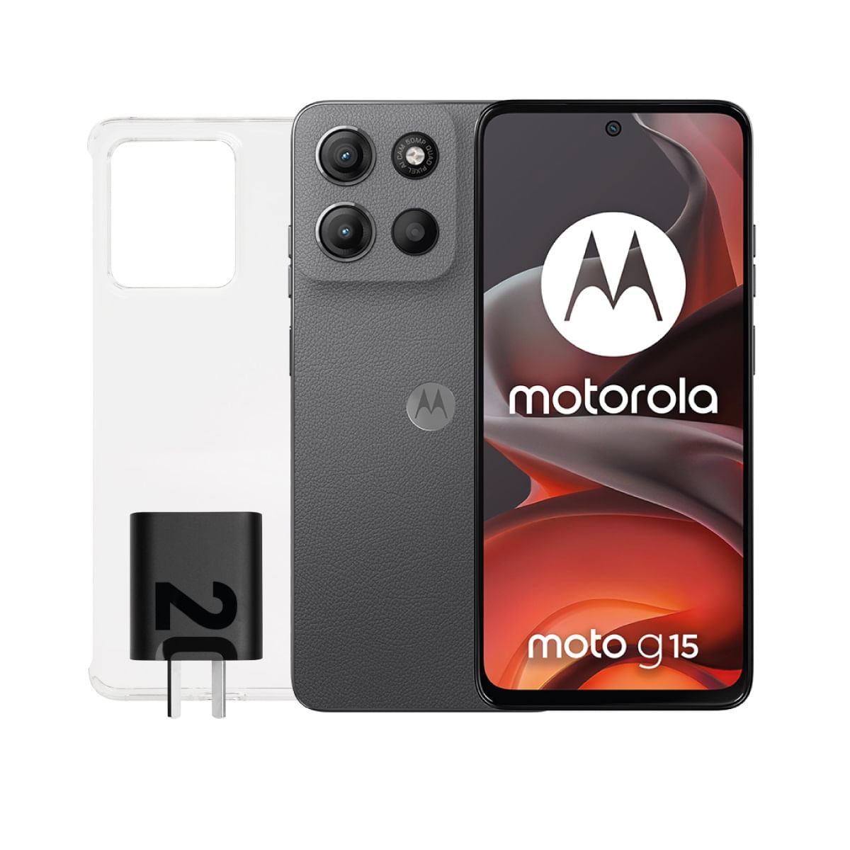 Celular Motorola Moto G15 4GB 128GB Gris