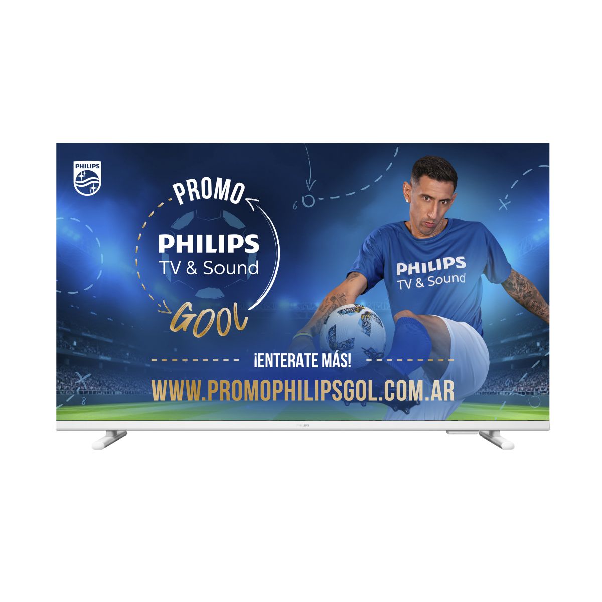 Smart TV Philips 43 Pfd6929/77 Fhd Titan Os Blanco
