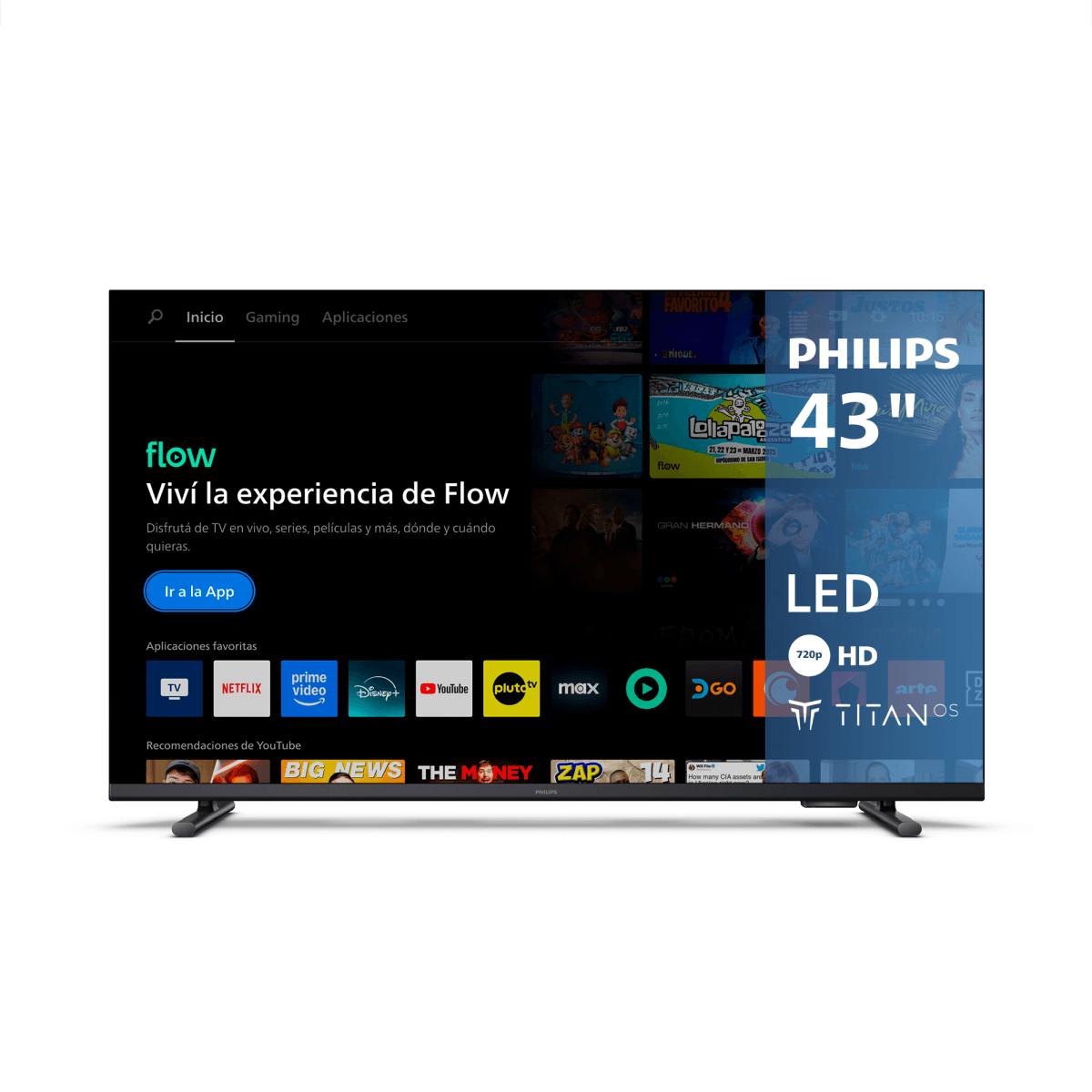 Smart Tv 43 Philips Pfd6910/77  FHD Titan Os