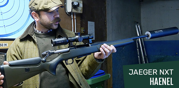 Précise et moderne : la carabine linéaire allemande Haenel Jaeger NXT au stand de tir !