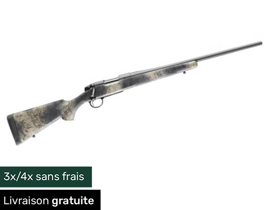 Carabine Bergara Wilderness hunter Cal.300 win mag fileté 61 cm