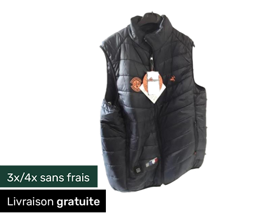 Gilet chauffant Prohunt Bleu Foncé