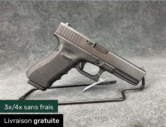 Pistolet glock 17 gen 4 Cal. 9X19 - occasion N°1