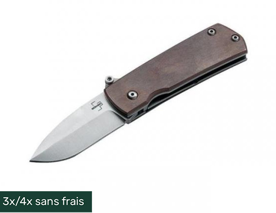 Couteau Boker Plus Shamsher Copper - Lame 50mm