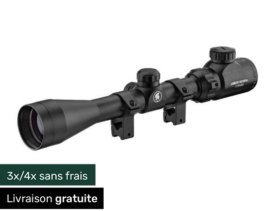 Lunette JS Tactical<br/>3-9x40