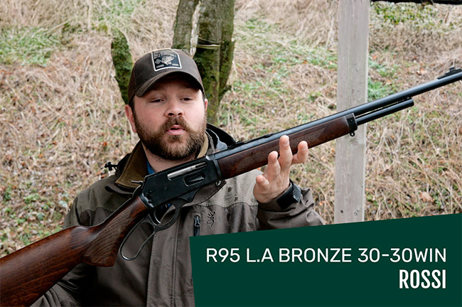 Une carabine à levier de sous garde en calibre 30-30 Winchester, simple et efficace : la ROSSI R95 !