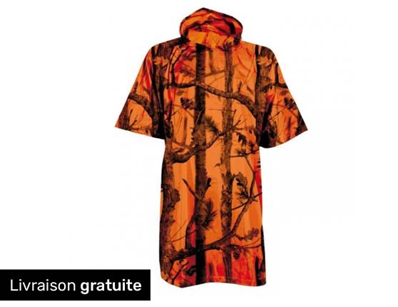 Poncho de pluie Percussion GhostCamo