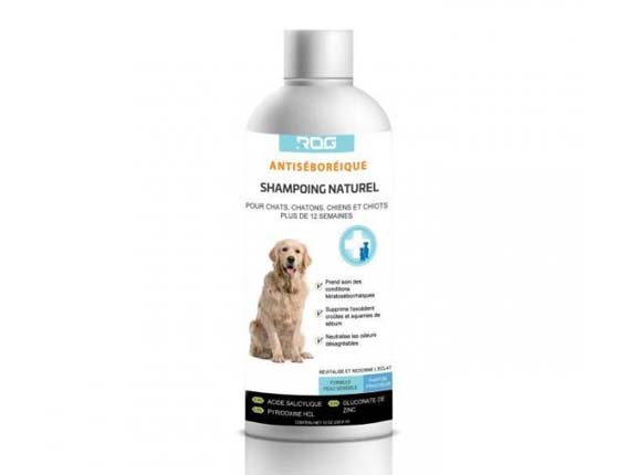 Shampoing Naturel Rog hunting Antiséboréique pour Chien