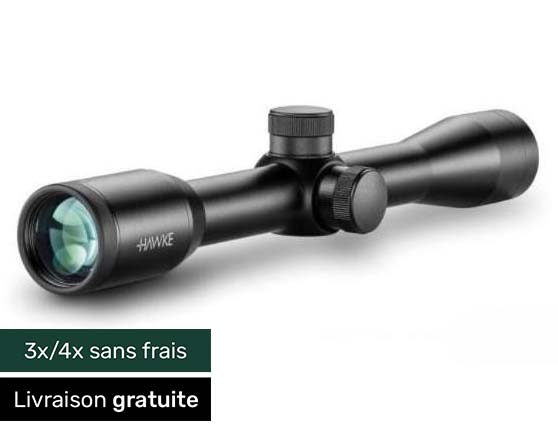 Lunette de tir Hawke sport HD<br/>4x32 30-30 Duplex