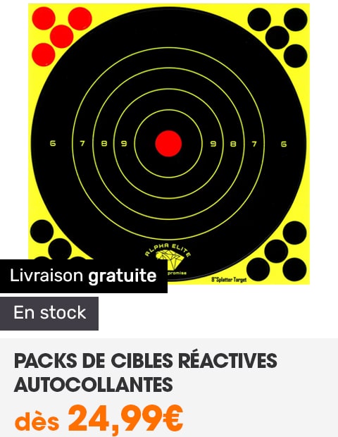 Cibles reactives autocollantes