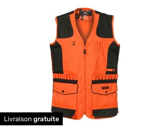 Gilet chasse Stronger avec cartouchières Percussion