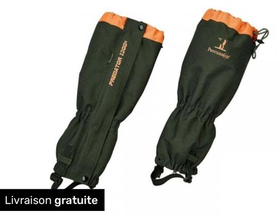 Guêtres Percussion Predator 1200R - Orange/Vert