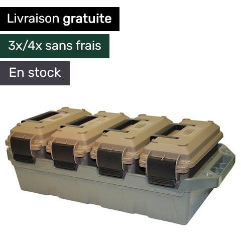 Caisses munitions 4-Can Ammo Crate