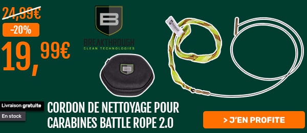 Cordon de nettoyage pour carabines Battle Rope 2.0