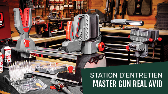 Un établi portatif pour l'entretien des armes : présentation de la station Real Avid Master Gun !