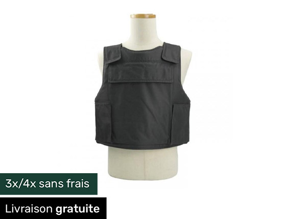 Gilet pare balles 3A + 2 plaques NIJ4