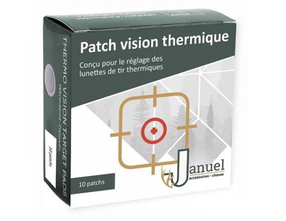 Patchs de réglage Januel pour lunette thermique