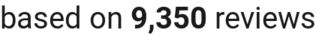number of reviews