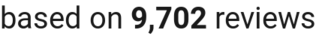 number of reviews