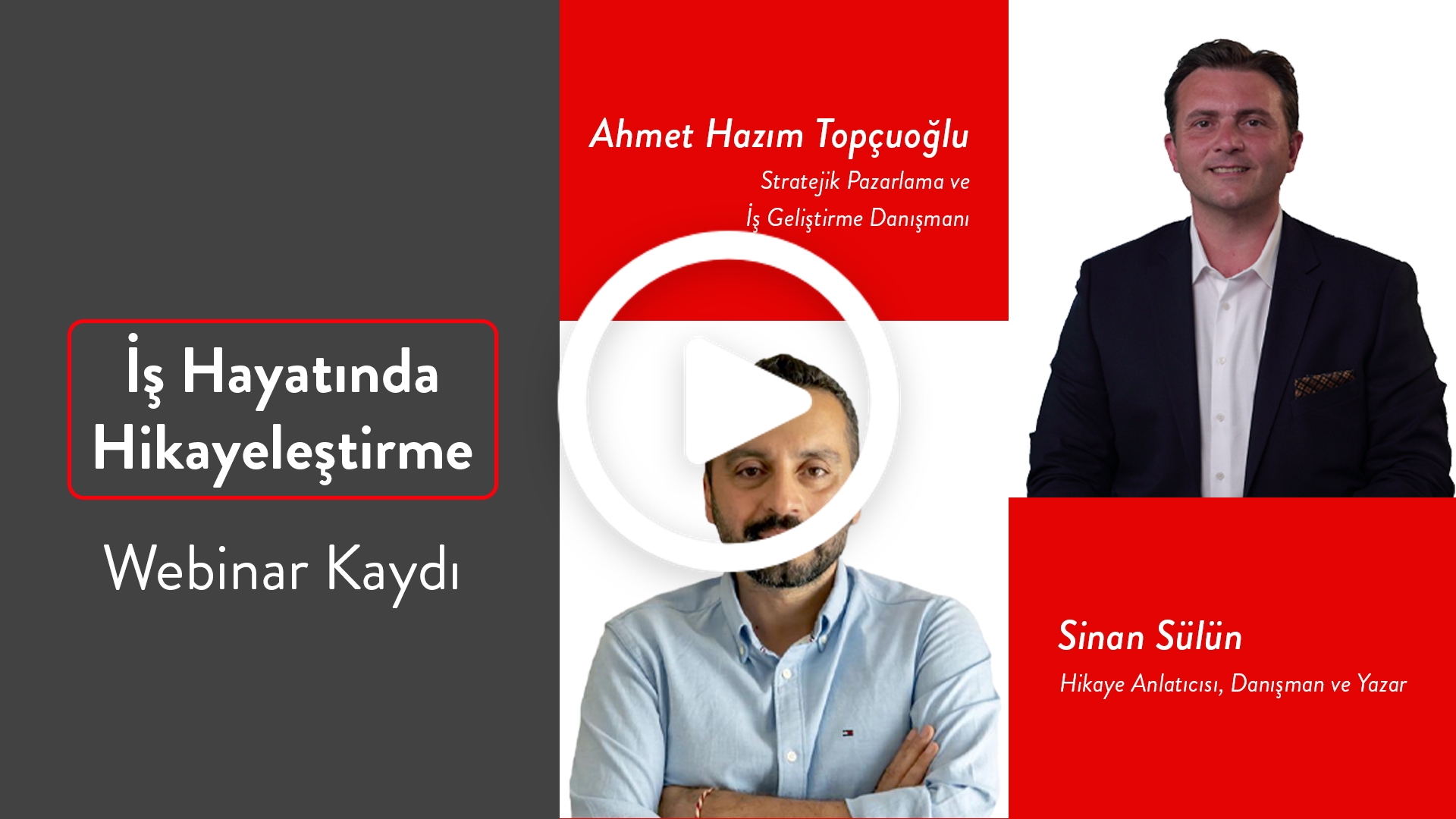 Webinar kaydına bu linkten ulaşabilirsin!