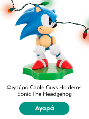 Φιγούρα Cable Guys Holdems: Sonic The Headgehog Sliding Sonic Phone and Earpod