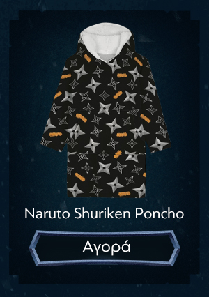 Naruto Shuriken Poncho