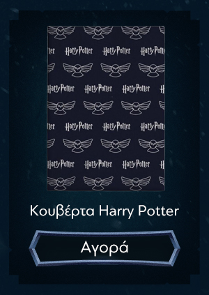 Κουβέρτα Harry Potter Flannele