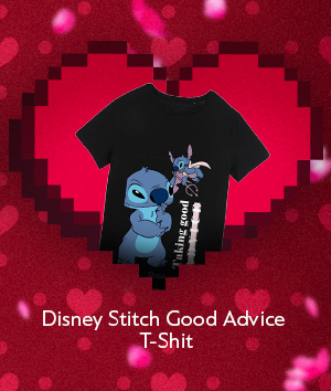 Disney Stitch Good Advixe T-Shit