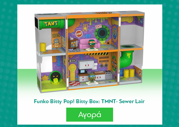 Φιγούρες Funko Bitty Pop! Bitty Box: Teenage Mutant Ninja Turtles- Sewer Lair