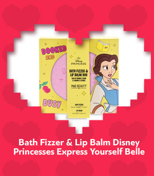 Bath Fizzer & Lip Balm Disney Princesses Express Yourself Belle