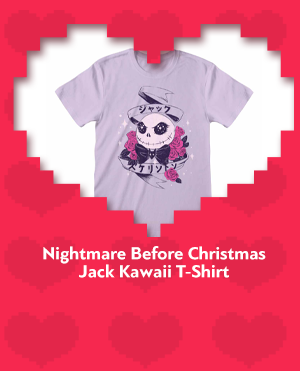 Nightmare Before Christmas Jack Kawaii T-Shirt