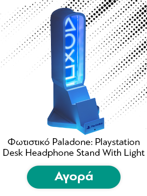 Φωτιστικό Paladone: Playstation - Desk Headphone Stand With Light (PP14328PS)
