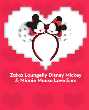 Στέκα Loungefly Disney Mickey & Minnie Mouse Love Ears