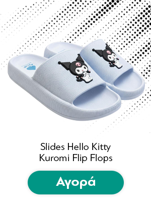Slides Hello Kitty Kuromi Flip Flops