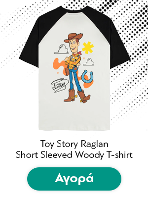 Toy Story Raglan Short Sleeved Woody T-shirt