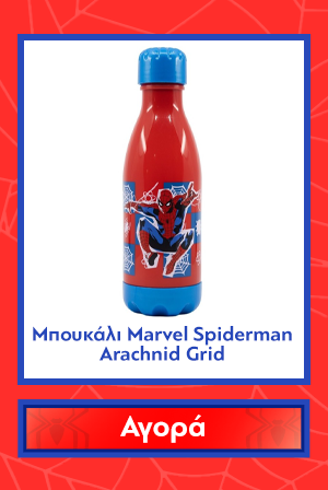 Μπουκάλι Marvel Spiderman Arachnid Grid Daily Plastic Bottle