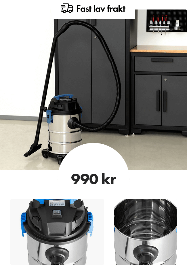 Garasjestøvsuger – 1200 W