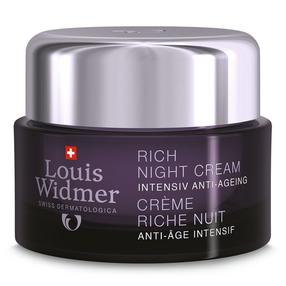 LOUIS WIDMER Anti-Ageing Intensiv Rich Night Cream yövoide, hajusteeton