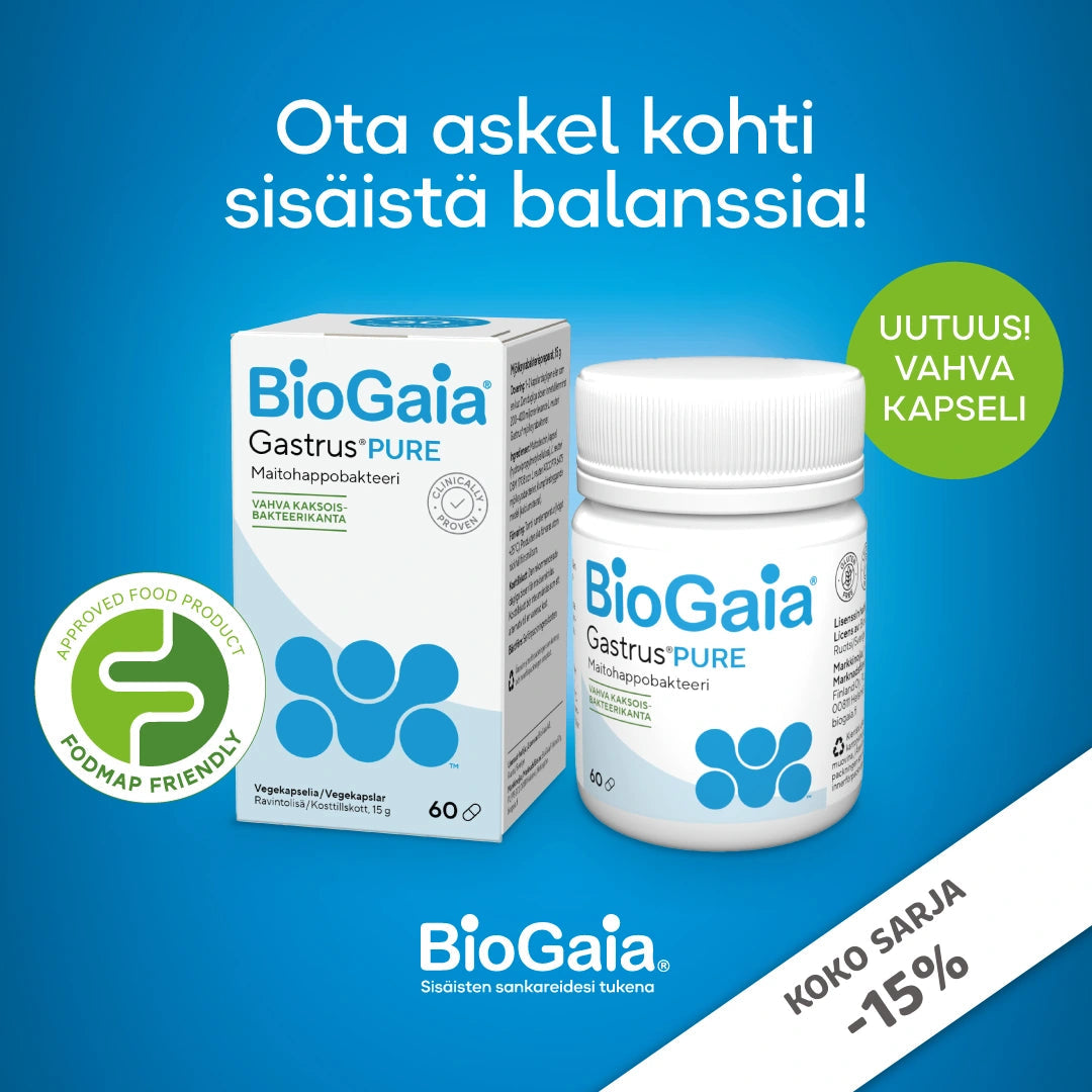 BioGaia -15% marraskuun ajan