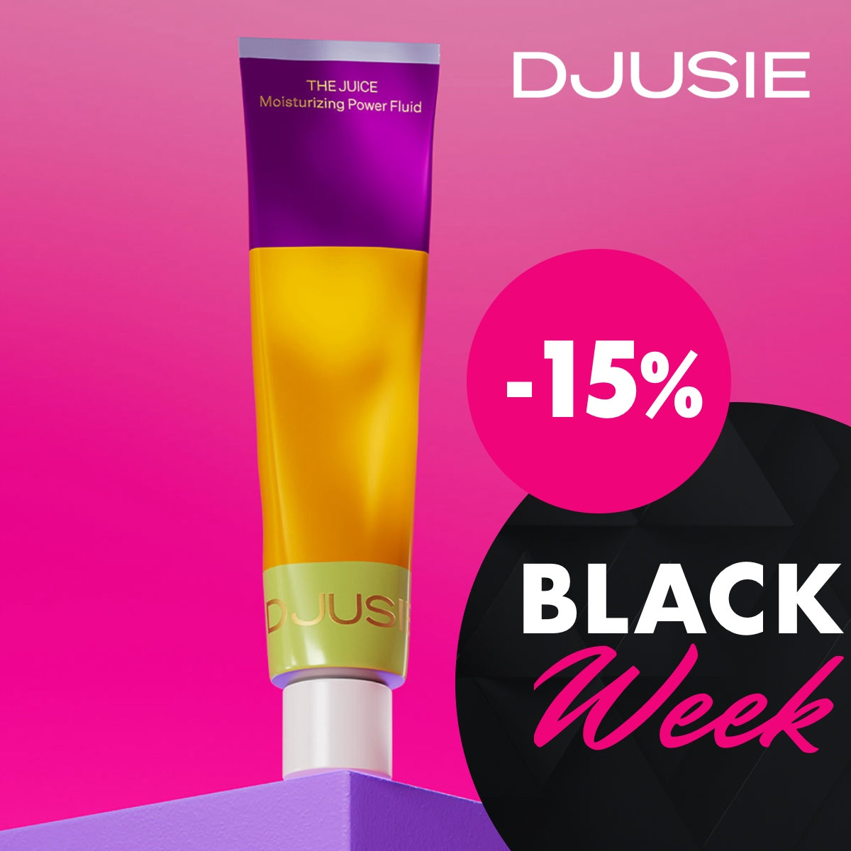 Djusie -20% Black Weekin ajan