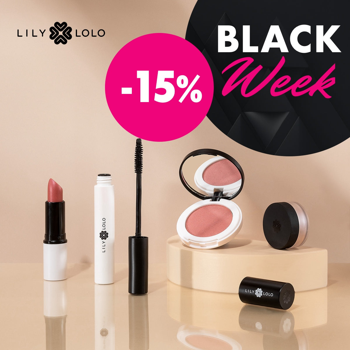 Lily Lolo -15% Black Weekin ajan