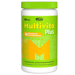 MULTIVITA Plus monivitamiinitabletti 200 kpl