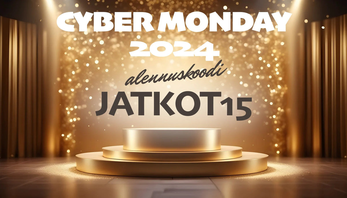 Cyber Monday alennuskoodi