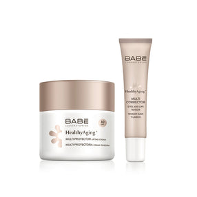 BABE HealthyAging+ Multi Protector Cream Gift Pack lahjapakkaus