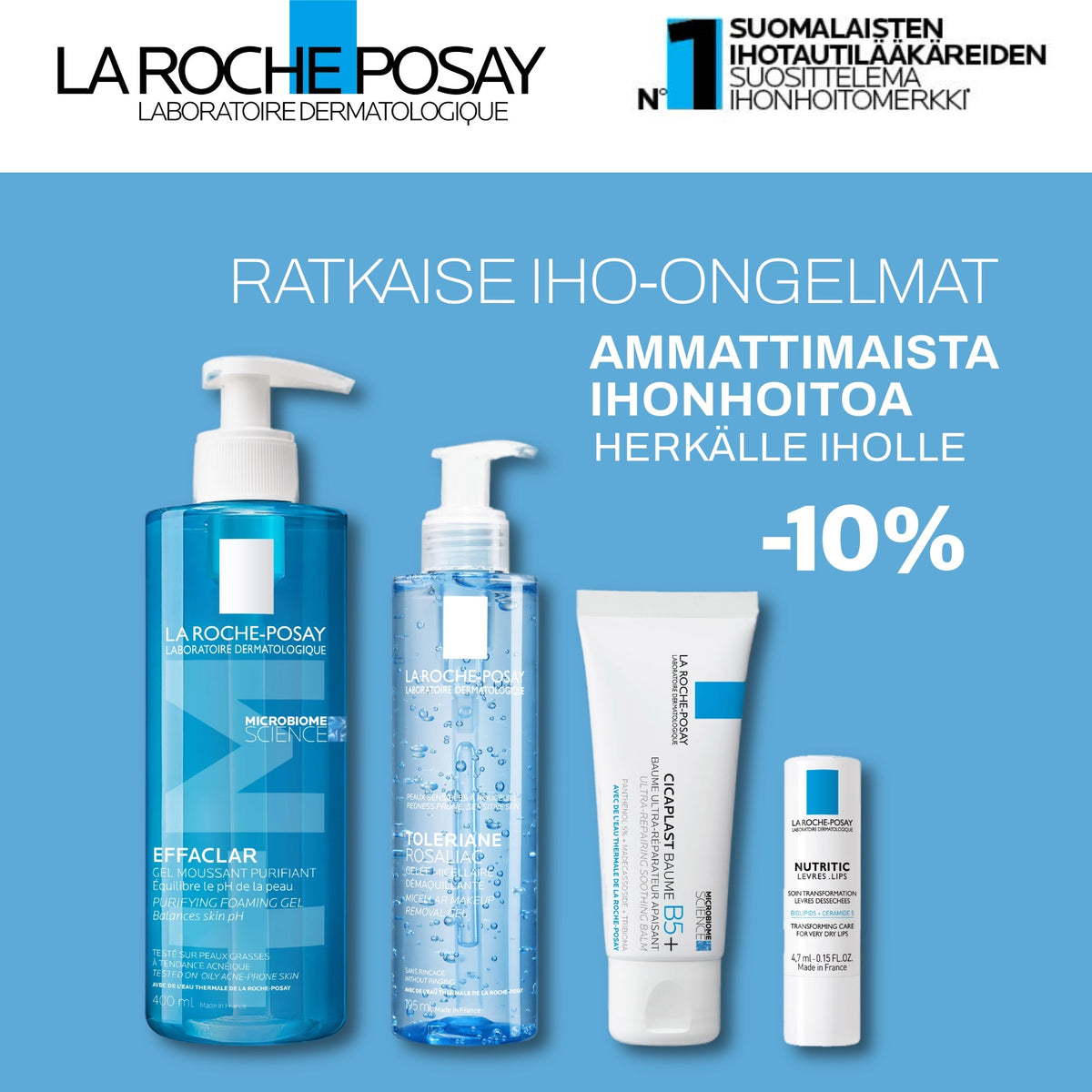 La Roche-Posay -10% joulukuun ajan