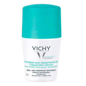 VICHY Deo 48H Antiperspirant Intense Perspiration Roll-on voimakkaaseen hikoiluun