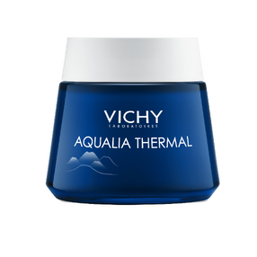 VICHY Aqualia Thermal Night Spa intensiivisesti kosteuttava ja rauhoittava geelivoide